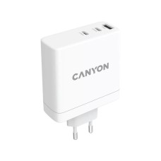 Зарядное устройство Canyon H-140-01 Wall charger with 1USB-A 2 USB-C (CND-CHA140W01)