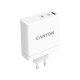 Зарядний пристрій Canyon H-140-01 Wall charger with 1USB-A 2 USB-C (CND-CHA140W01)