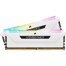 Модуль памяти для компьютера DDR4 32GB (2x16GB) 3600 MHz Vengeance RGB Pro SL White Corsair (CMH32GX4M2D3600C18W)