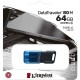 USB флеш накопитель Kingston 64GB DataTraveler 80 M USB-C 3.2 Blue/Black (DT80M/64GB)