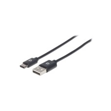 Дата кабель USB 2.0 AM to Type-C 3.0m Intracom (354936)