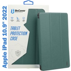 Чехол для планшета BeCover Tri Fold Soft TPU Silicone Apple iPad 10.9" 2022 Dark Green (708519)