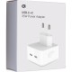 Зарядное устройство Armorstandart AMNWM3A 35W Dual USB-C Port Compact Power Adapter (ARM62264)