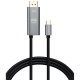 Кабель мультимедийный USB-C to DisplayPort 1.5m v1.4 8K60Hz PD 100W port Vinga (VCPVCCD1415PD)