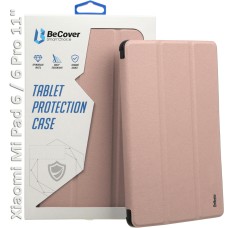 Чехол для планшета BeCover TPU Edge stylus mount Xiaomi Mi Pad 6 / 6 Pro 11" Rose Gold (709557)