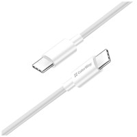 Дата кабель USB-C to USB-C 2.0m 3A 65W white ColorWay (CW-CBPDCC056-WT)