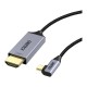 Кабель мультимедийный USB-C to HDMI 1.8m USB 3.1 L-type 4K60Hz Choetech (XCH-1803)