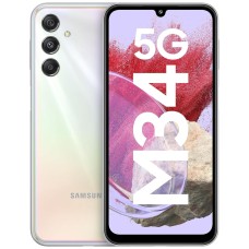 Мобильный телефон Samsung Galaxy M34 5G 8/128GB Silver (SM-M346BZSGSEK)