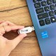 USB флеш накопитель Mibrand 128GB Marten White USB 3.2 (MI3.2/MA128P10W)