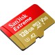 Карта памяти SanDisk 128GB microSD class 10 UHS-I Extreme For Action Cams and Dro (SDSQXAA-128G-GN6AA)