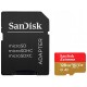 Карта памяти SanDisk 128GB microSD class 10 UHS-I Extreme For Action Cams and Dro (SDSQXAA-128G-GN6AA)