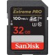 Карта памяти SanDisk 32GB SD class 10 UHS-I U3 V30 Extreme PRO (SDSDXXO-032G-GN4IN)