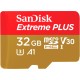 Карта памяти SanDisk 32GB microSD class 10 V30 Extreme PLUS (SDSQXBG-032G-GN6MA)