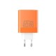 Зарядное устройство Proda AZEADA Seagulls AZ-19 GaN5 65W USB-A (QC4.0) USB-C (PD3.0) orange (AZ-19-OR)