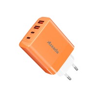 Зарядное устройство Proda AZEADA Seagulls AZ-19 GaN5 65W USB-A (QC4.0) USB-C (PD3.0) orange (AZ-19-OR)