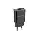 Зарядний пристрій BOROFONE BA20A Sharp charger Black (BA20AB)