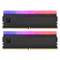 Модуль памяти для компьютера DDR5 64GB (2x32GB) 6400 MHz IRDM RGB Black Goodram (IRG-64D5L32/64GDC)