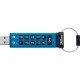 USB флеш накопитель Kingston 32GB IronKey Keypad 200 AES-256 Encrypted Blue USB 3.2 (IKKP200/32GB)