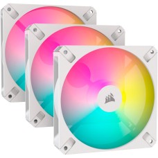 Кулер для корпуса Corsair iCUE AR120 Digital RGB 120mm PWM Fan Triple Pack White (CO-9050169-WW)