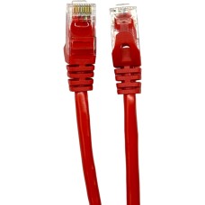 Патч-корд 0,25м UTP cat.5e, CCA, 24AWG, red GEAR (GPC-UTPCCARJ45-0.25R)