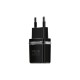 Зарядное устройство HOCO C12 Smart dual USB (Micro cable)charger set Black (6957531064114)