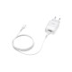 Зарядное устройство HOCO C72A Glorious single port charger set(Type-C) White (6931474713018)