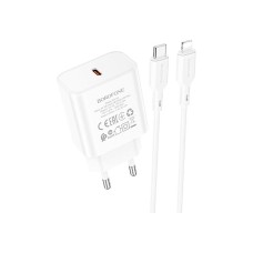 Зарядное устройство BOROFONE BA71A charger set (C to iP) White (BA71ACLW)