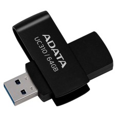 USB флеш накопитель ADATA 64GB UC310 Black USB 3.0 (UC310-64G-RBK)