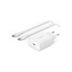 Зарядное устройство Belkin USB-С 25W PD PPS + cable USB-C 1m (WCA004VF1MWH-B6)