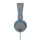 Наушники Jlab JBuddies Studio Kids Wired Graphite/Blue (IEUHJKSTUDIORGRYBLU6)