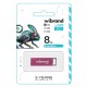 USB флеш накопичувач Wibrand 8GB Chameleon Pink USB 2.0 (WI2.0/CH8U6P)