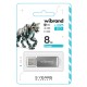 USB флеш накопитель Wibrand 8GB Cougar Silver USB 2.0 (WI2.0/CU8P1S)