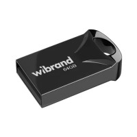 USB флеш накопитель Wibrand 64GB Hawk Black USB 2.0 (WI2.0/HA64M1B)