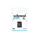 Карта пам'яті Wibrand 8GB microSD class 4 (WICDC4/8GB-A)