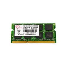 Модуль памяти для ноутбука SoDIMM DDR3 4GB 1333 MHz G.Skill (F3-10666CL9S-4GBSQ)