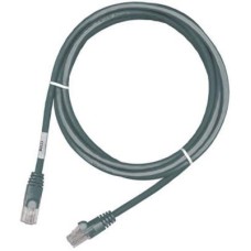 Патч-корд Molex 1м, UTP, cat.5e, LSZH, gray (PCD-01001-0E)