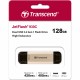 USB флеш накопитель Transcend 128GB JetFlash 930 Gold-Black USB 3.2/Type-C (TS128GJF930C)