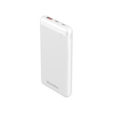 Батарея універсальна ColorWay 10 000 mAh Slim (USB QC3.0 + USB-C Power Delivery 18W) White (CW-PB100LPG3WT-PD)