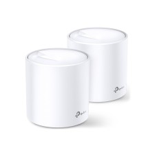 Точка доступа Wi-Fi TP-Link DECO X60 2PK AX3000 1xGE LAN 1xGE WAN MU-MIMO OFDMA MESH (DECO-X60-2-PACK)