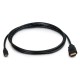 Кабель мультимедийный HDMI micro to HDMI 0.5m C2G (CG82026)