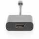 Перехідник USB-C to HDMI UHD 4K, M/F, 0.15 m Digitus (DA-70852)