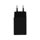 Зарядное устройство ColorWay 1USB Quick Charge 3.0 (18W) black + cable Lightning (CW-CHS013QCL-BK)