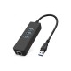 Концентратор Dynamode USB 3.0 Type-A - RJ45 Gigabit Lan, 3*USB 3.0 (USB3.0-Type-A-RJ45-HUB3)