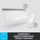 Комплект Logitech MK470 Slim Wireless UA Off-White (920-009205)