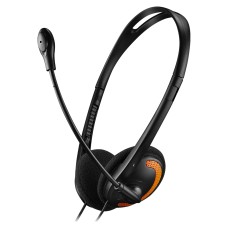 Навушники Canyon HS-01 Black-Orange (CNS-CHS01BO)