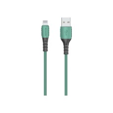 Дата кабель USB 2.0 AM to Lightning 1.0m PD-B51i Green Proda (PD-B51i-GR)