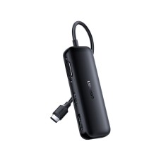 Перехідник USB2.0 Type-C to VGA V1.2/HDMI V2.0b/DP V1.2a CM260 black Ugreen (60568)