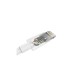 Дата кабель USB 2.0 AM to Lightning 1.8m 2.1A MFI White Choetech (IP0027-WH)