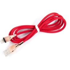 Дата кабель USB 2.0 AM to Lightning 1.0m red Dengos (NTK-L-SET-RED)