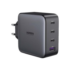 Зарядний пристрій Ugreen Nexode USB-A+3*USB-C 100W GaN Te ch Fast Black (CD226)